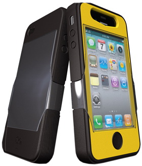 iSkin REVO4GWE Revo Jaune pour iPhone 4 - ACCESSOIRE
