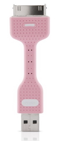 Short USB Cable Rose - ACCESSOIRE