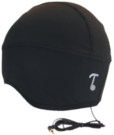 Tuque écouteur Sportec Skully noire - ACCESSOIRE