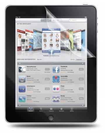 Invisible Shield for Apple iPad - Front - ACCESSOIRE