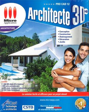 Architecte 3DHD Pro Cad, Ed.12 - PC