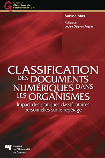 Classification documents numériques ... - SABINE MAS