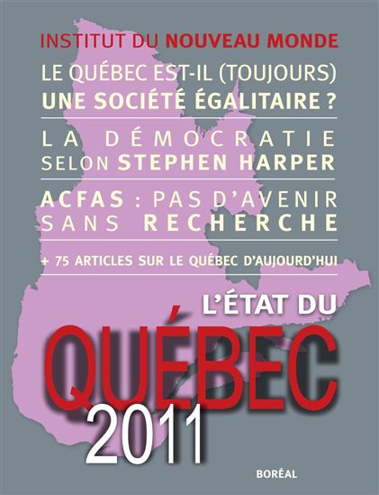 L&#39;Etat du Québec 2011 - COLLECTIF