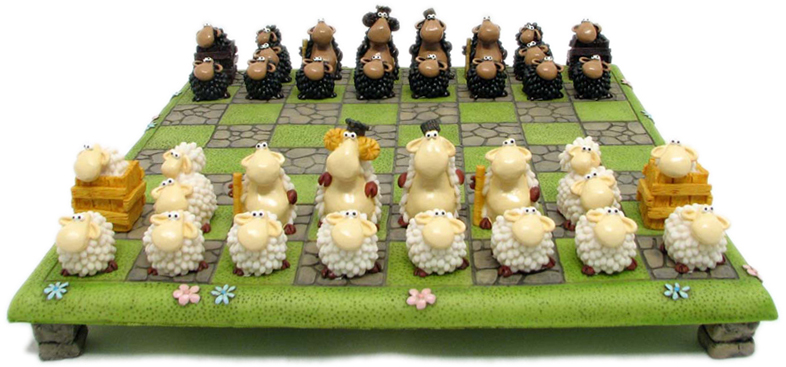 BINET - Jeu d'Echecs Démons et Merveilles : famille BIDOCH - Lot 373