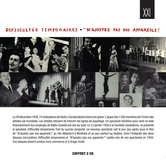 Difficultés temporaires / N'ajustez pas.. (2CD) - COMPILATION