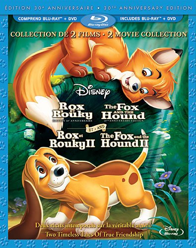 Fox and the Hound 2-Movie Collection (Rox et Rouky 1-2) (30th Anniversary Edition) (Blu-Ray+Dvd) - DIVERS