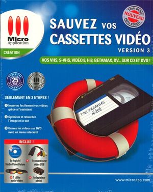 Sauvez vos cassettes vidéo (Version 3) - PC