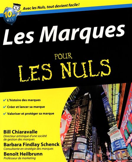 Les Marques Pour les Nuls - BILL CHIARAVALLE - BARBA FINDLAY SCHENCK