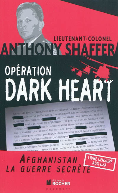 Opération Dark Heart - ANTHONY SHAFFER