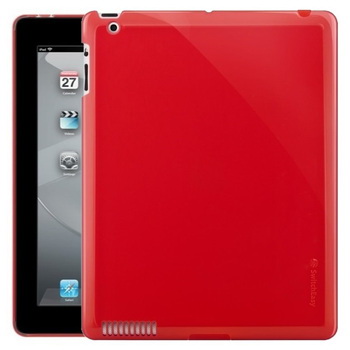 SwitchEasy Nude Case for iPad 2 - Red - ACCESSOIRE
