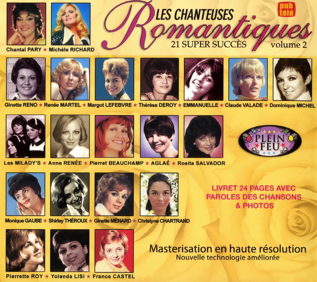 Les Chanteuses romantiques Vol.2 - COMPILATION