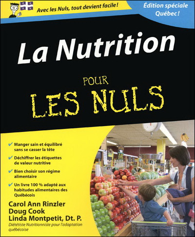 Nutrition pour les nuls Éd. québécoise - CAROL ANN RINZLER & AL