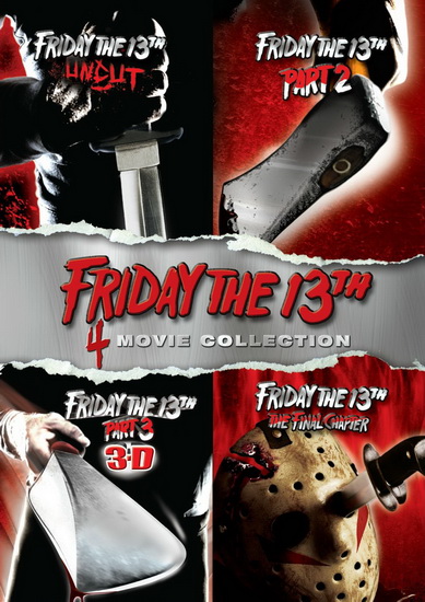 Friday The 13Th 1-4: Four-Pack - CUNNINGHAM S. - MINER S. - ZITO J.