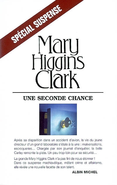 Une seconde chance - MARY HIGGINS CLARK