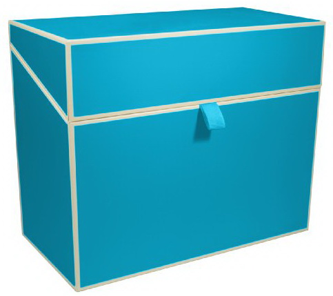 Boîte rangement A4 Semikolon Turquoise - 