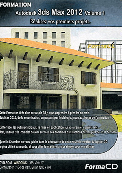 Autodesk 3DS Max 2012 T.01 - QUENTIN CHAMBON