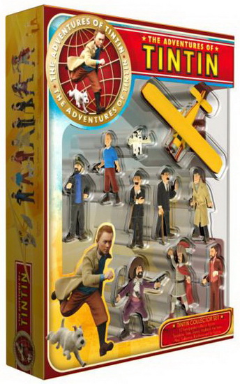 Coffret collection figurines Tintin - GAMES-TOYS - Renaud-Bray