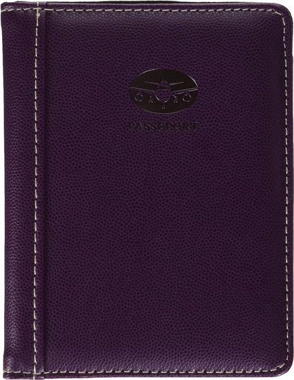 Etui à passeport Violet