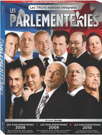 Coffret les Parlementeries (2008-2009-2010) - PARLEMENTERIES (LES)