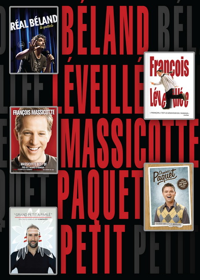Coffret Humoristes (5DVD) - DIVERS