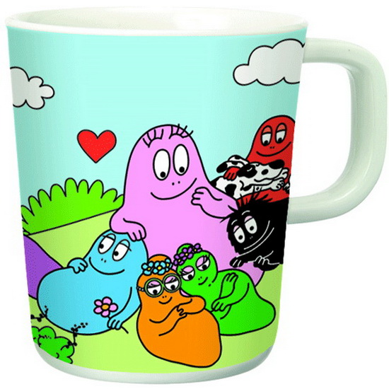 Mug mélamine Barbapapa dans nature - 