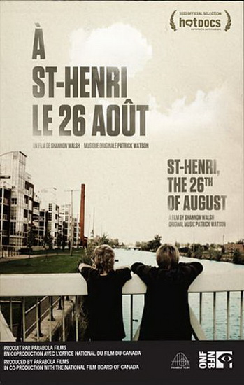 À St-Henri, le 26 août - WALSH SHANNON