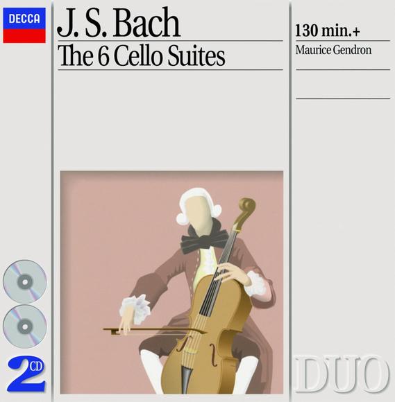6 suites violoncelle - BACH
