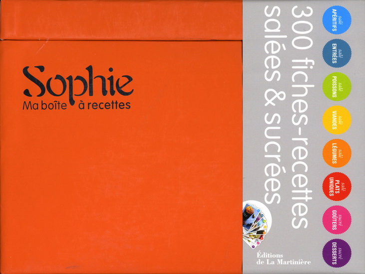 Sophie Ma boîte à fiches - SOPHIE DUDEMAINE