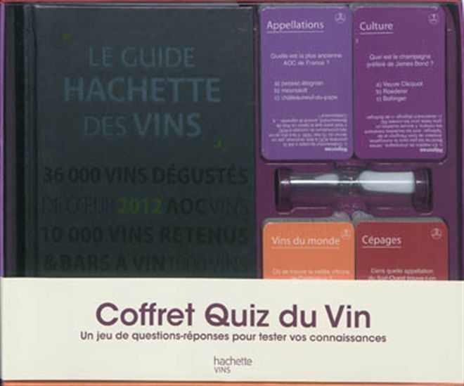 Coffret quiz du vin + guide 2012 - COLLECTIF