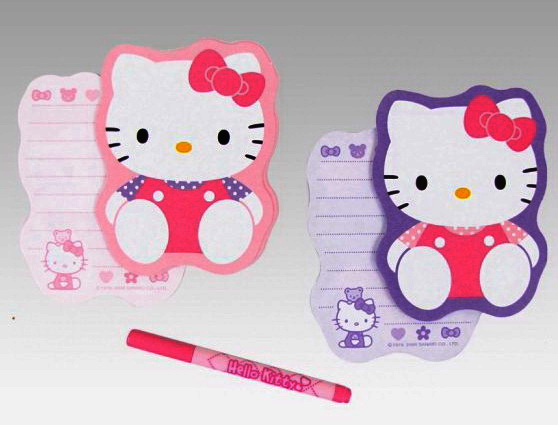 Ens. écriture Hello Kitty - 