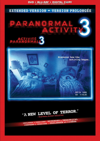 Paranormal Activity 3 (Blu-Ray+Dvd) - JOOST HENRY SCHULMAN ARIEL