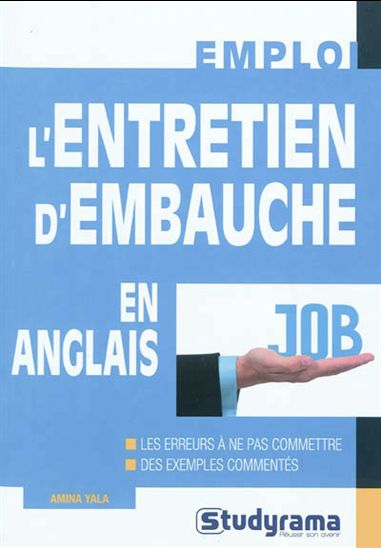 L&#39;Entretien d&#39;embauche en anglais - AMINA YALA