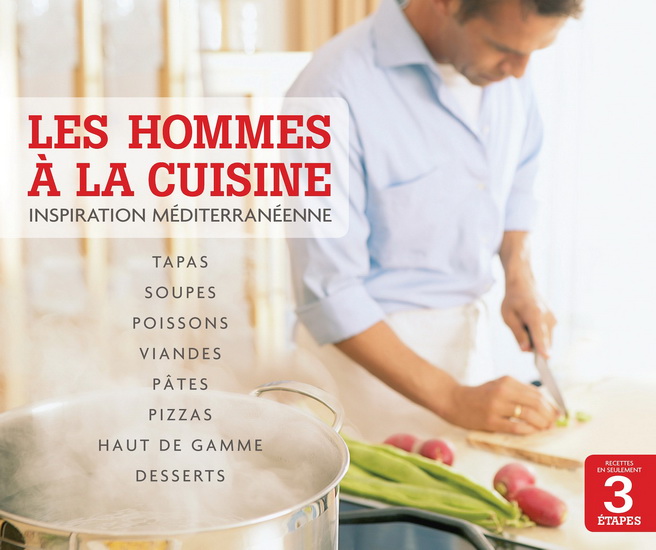 Les Hommes à la cuisine - COLLECTIF