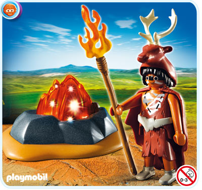 Gardien du feu et feu lumière LED - 