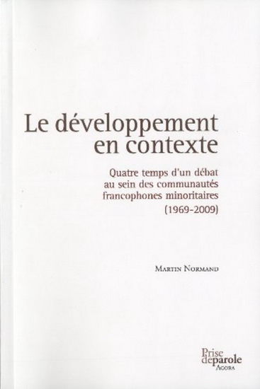 Développement en contexte - MARTIN NORMAND