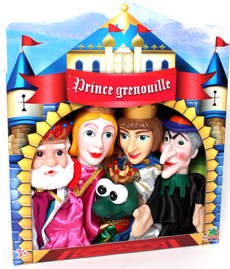 Théâtre marionnettes Prince Grenouille - PRINCE FROG EXTRA LARGE HAND PUPPET SHOW