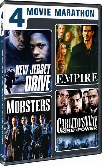 4 Movie Marathon: Crime Thriller Collection (New Jersey Drive / Empire / Mobsters / Carlito's Way: Rise to Power) - 