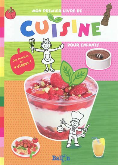 COLLECTIF - Mon premier livre de cuisine - Activités - Jeux - LIVRES ...