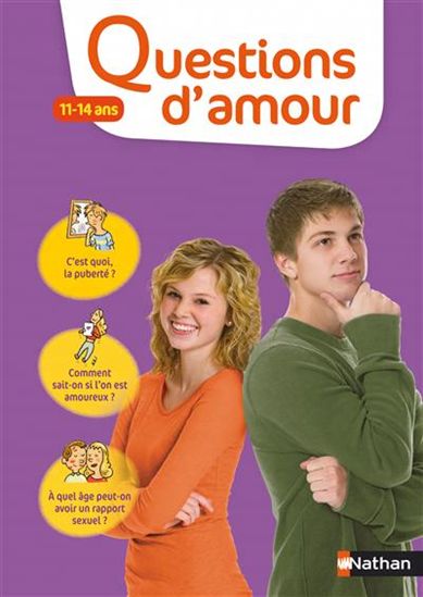 Questions d&#39;amour 11/14 ans N. éd. - VIRGINIE DUMONT