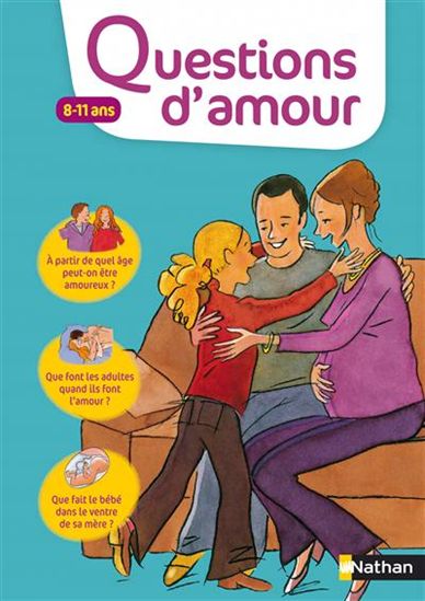 Questions d&#39;amour 8/11 ans N. éd. - VIRGINIE DUMONT