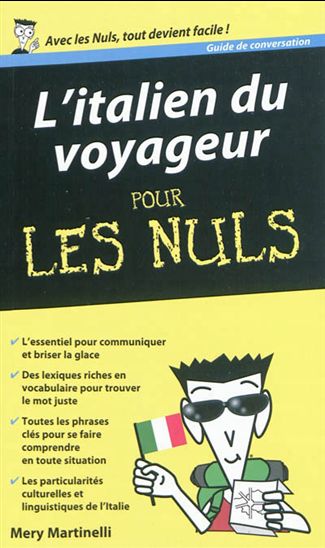 L&#39;Italien du voyageur pour les nuls - MERY MARTINELLI