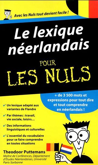 Le Lexique néerlandais pour les nuls - THEODOOR PUTTEMANS