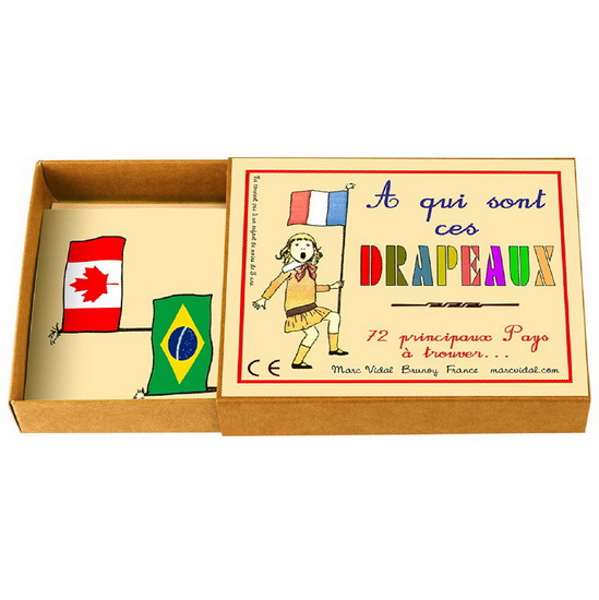 A qui sont ces drapeaux