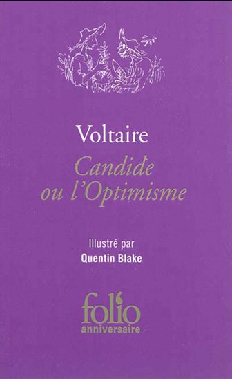Candide ou l'Optimisme - VOLTAIRE - QUENTIN BLAKE