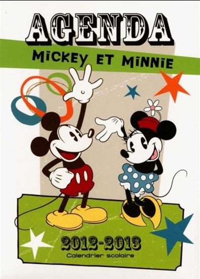 Agenda Mickey et Minnie 12/13 - 