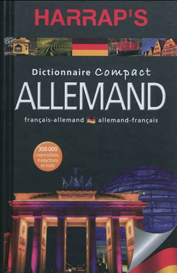 Harrap&#39;s allemand: dictionnaire compact plus allemand-français, français-allemand - COLLECTIF