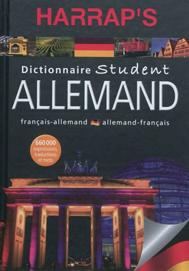 Harrap&#39;s student: dictionnaire allemand-français, français-allemand - COLLECTIF