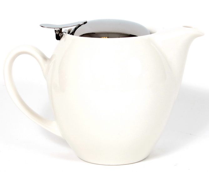 Théière porc. Nilgiri blanche 0.65L - 