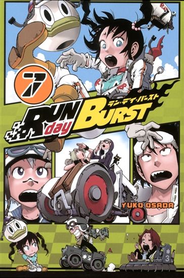 Yuko Osada Run Day Burst 07 Manga Books Renaud Bray