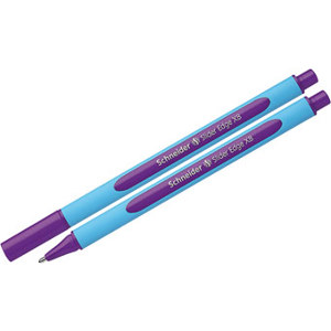 Stylo à bille Edge mauve pointe large